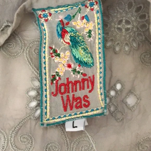 Johnny Was Poncho / Short Tunic Style - Picture 4 of 14